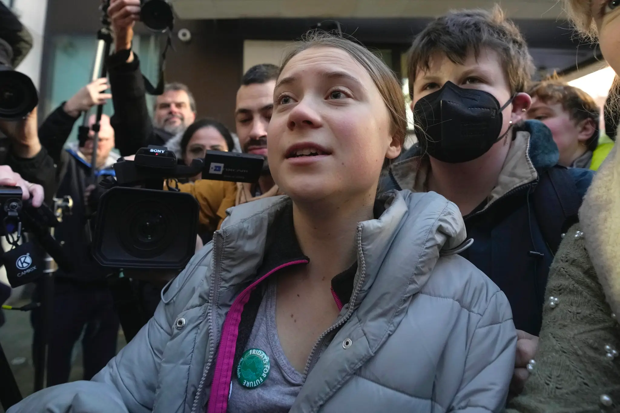 Greta Thunbergová.