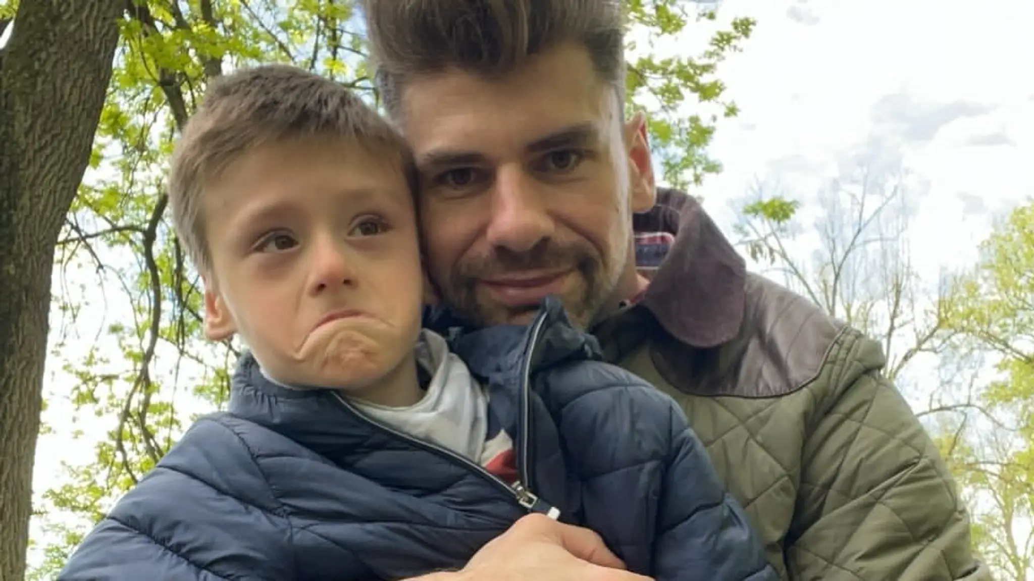 Juraj Valach so synom Jergušom
