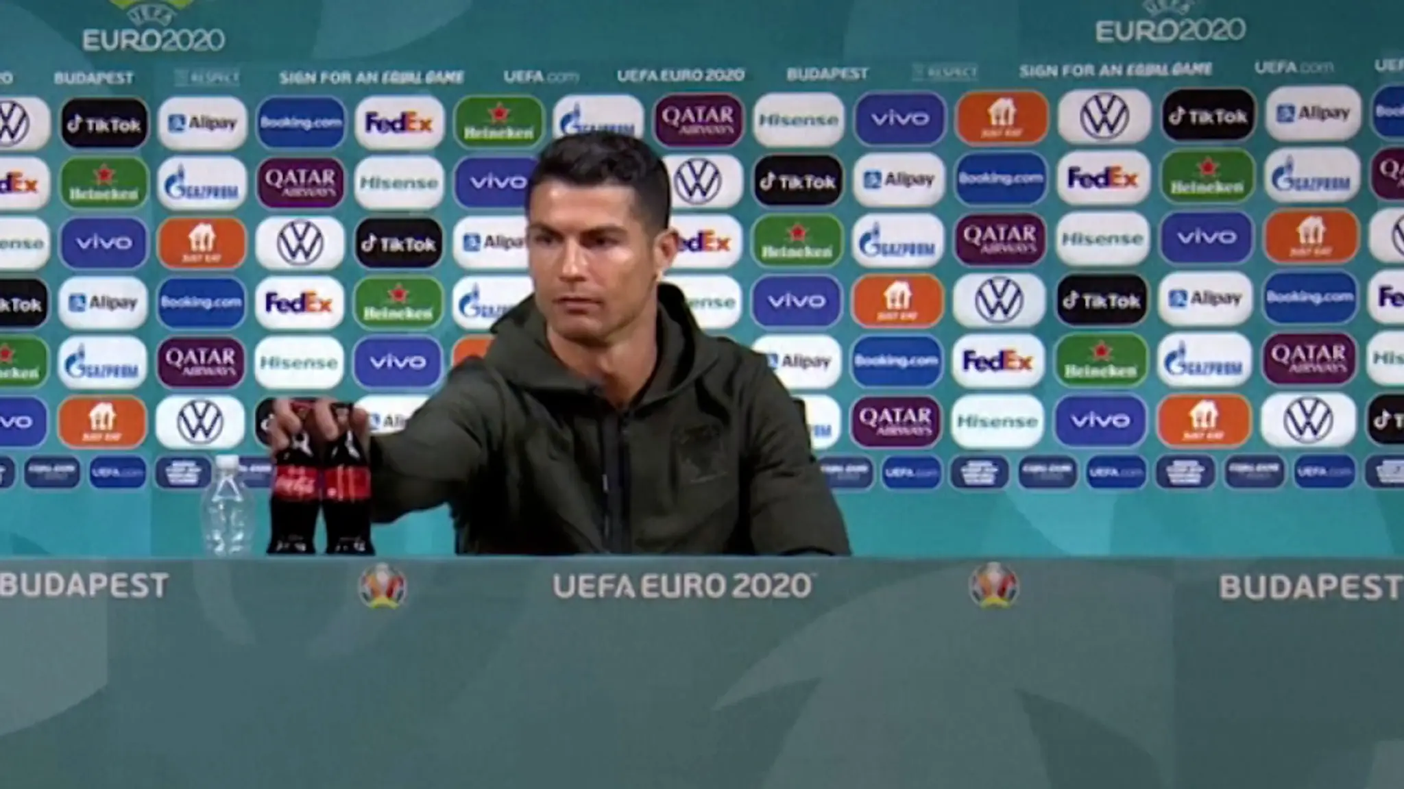 Cristiano Ronaldo nemá rád sladené nápoje.