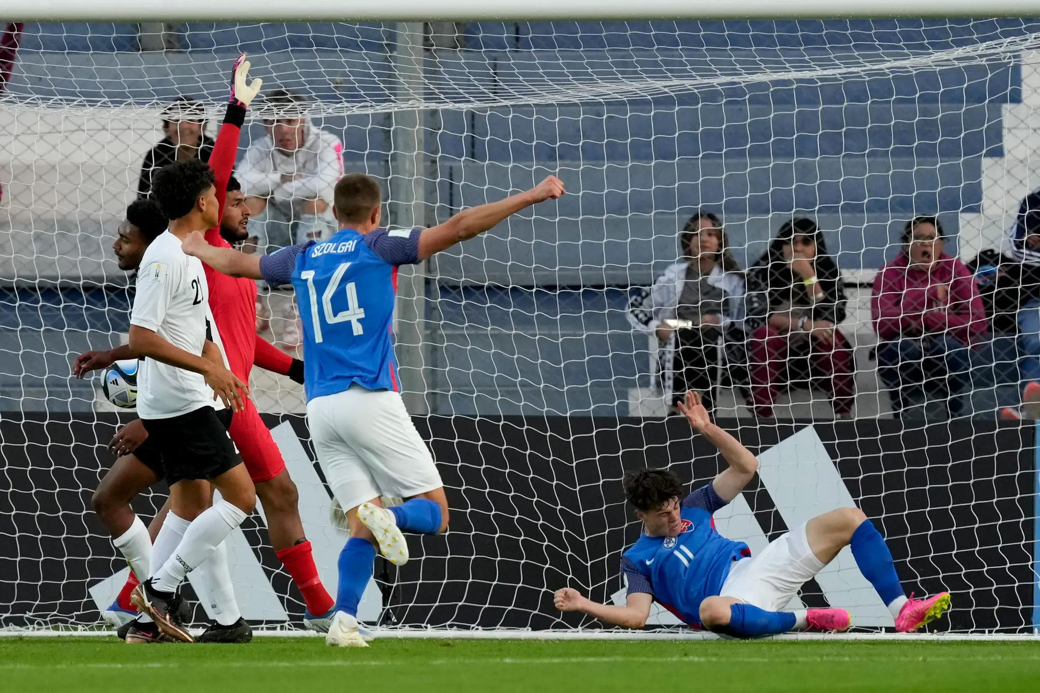 Gól Slovenska v zápase proti Fidži 