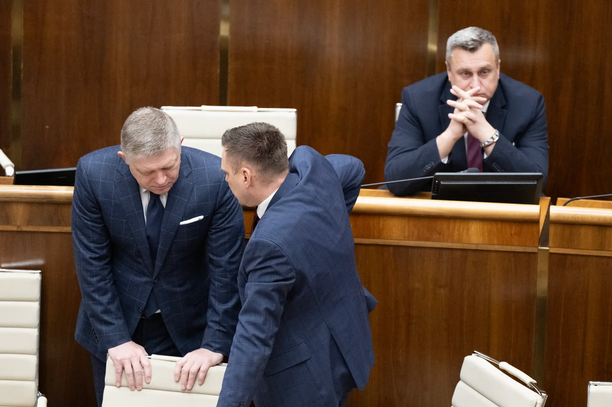 Robert Fico, Tomáš Taraba a Andrej Danko