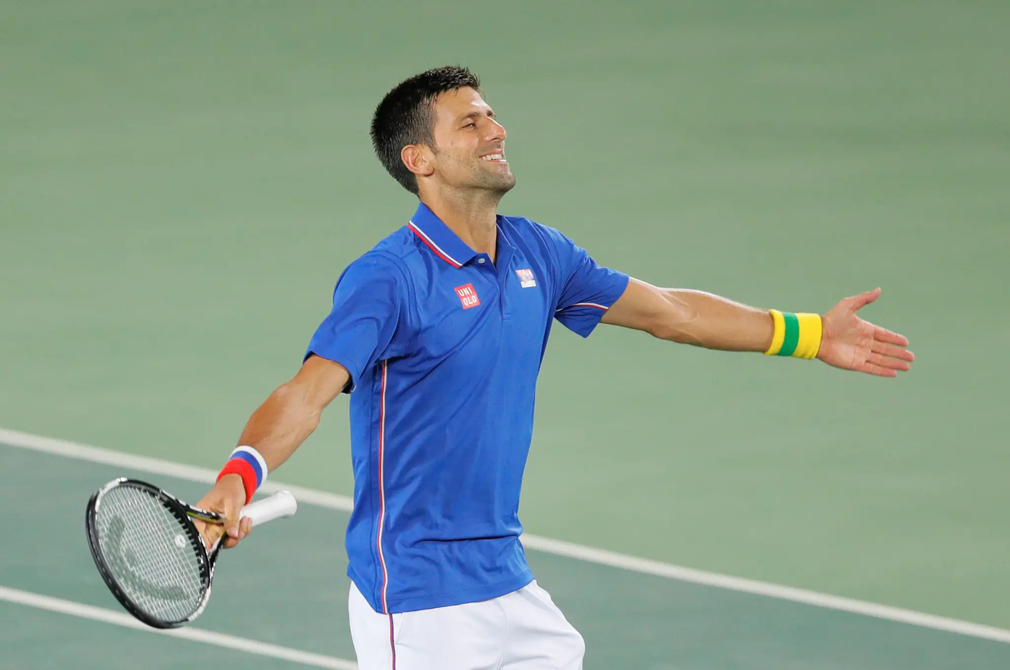 Novak Djokovič na archívnej snímke.