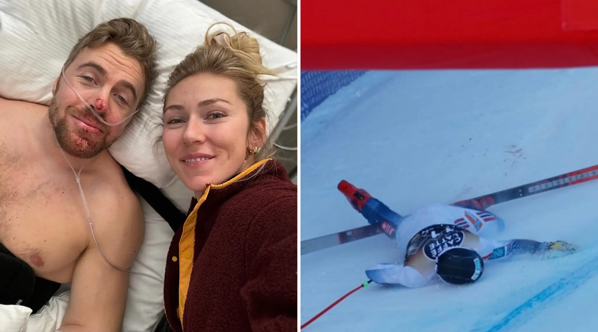 Priateľ Mikaely Shiffrinovej, Aleksander Aamodt Kilde, našťastie vyviazol bez zlomenín.
