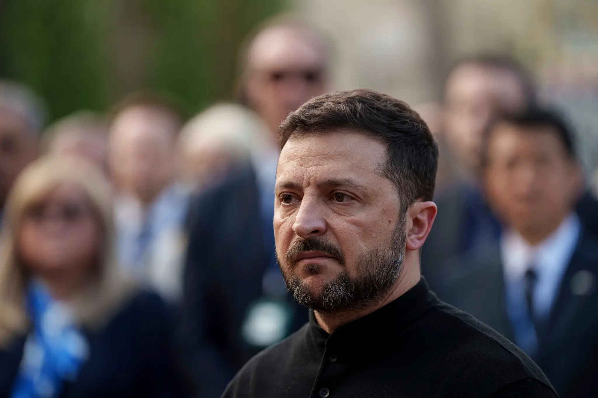 Ukrajinský prezident Volodymyr Zelenskyj.