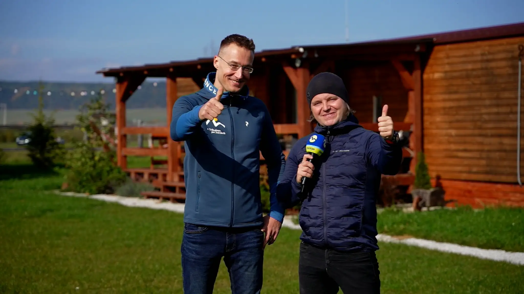 Tribula a Kovačič na horách.