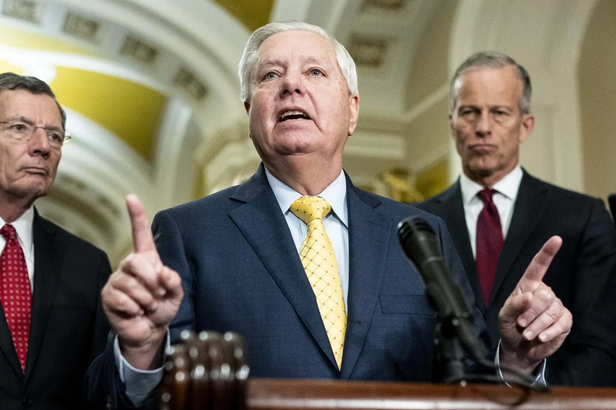 Americký senátor Lindsey Graham.