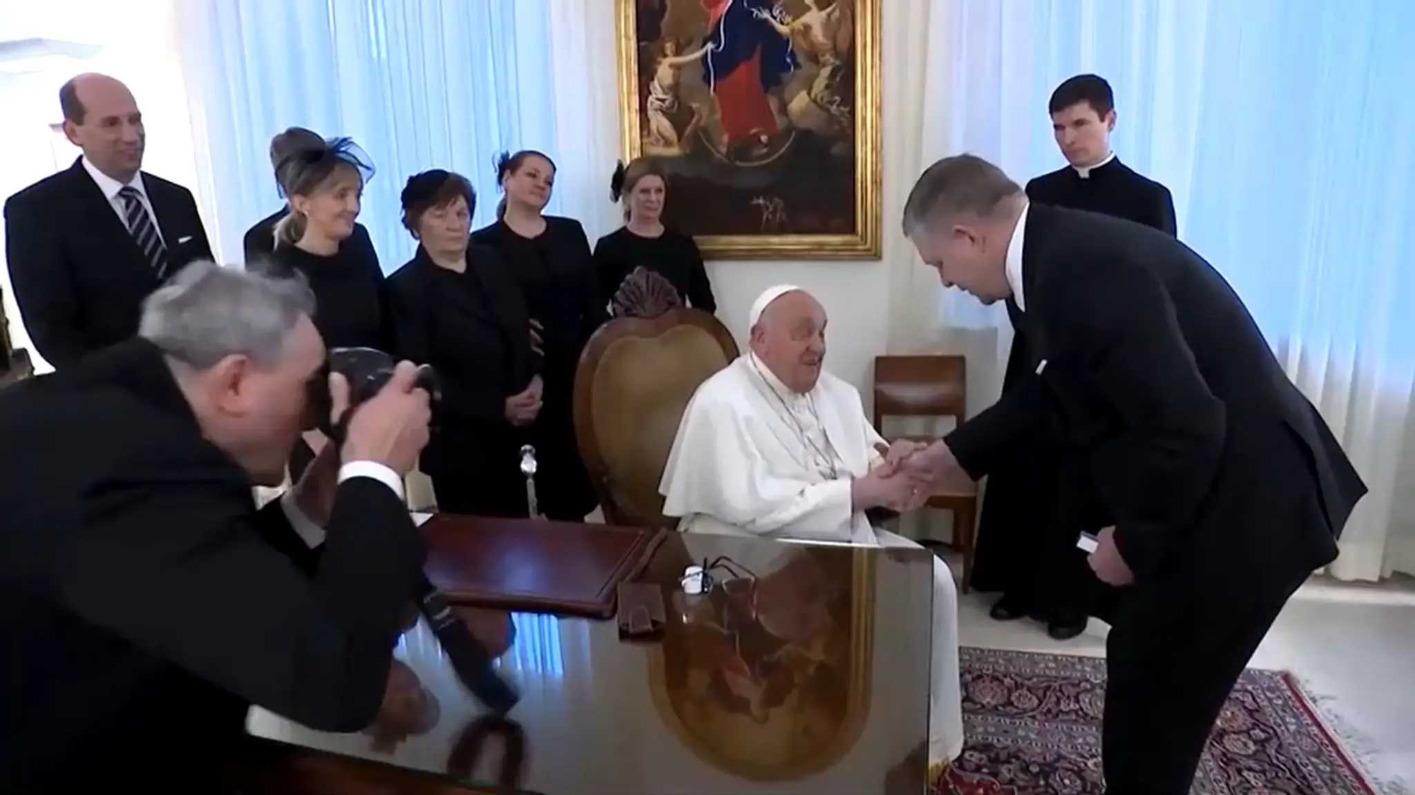 Pápež František sa stretol s premiérom Ficom