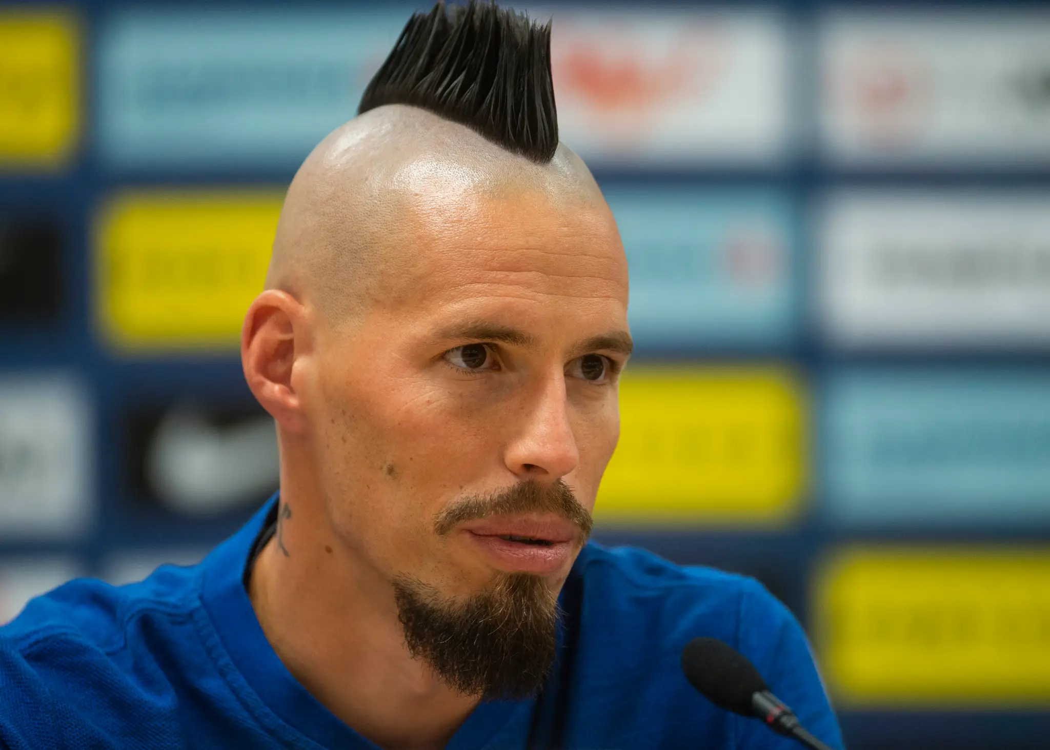 Marek Hamšík a jeho charakteristický účes