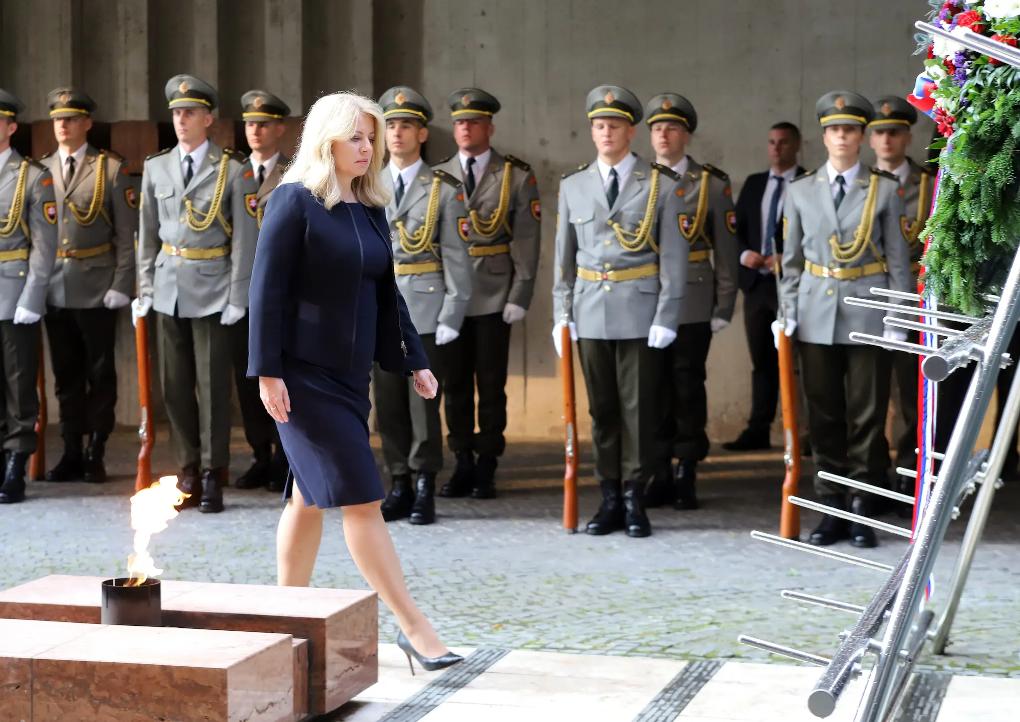 Zuzana Čaputová v Banskej Bystrici.