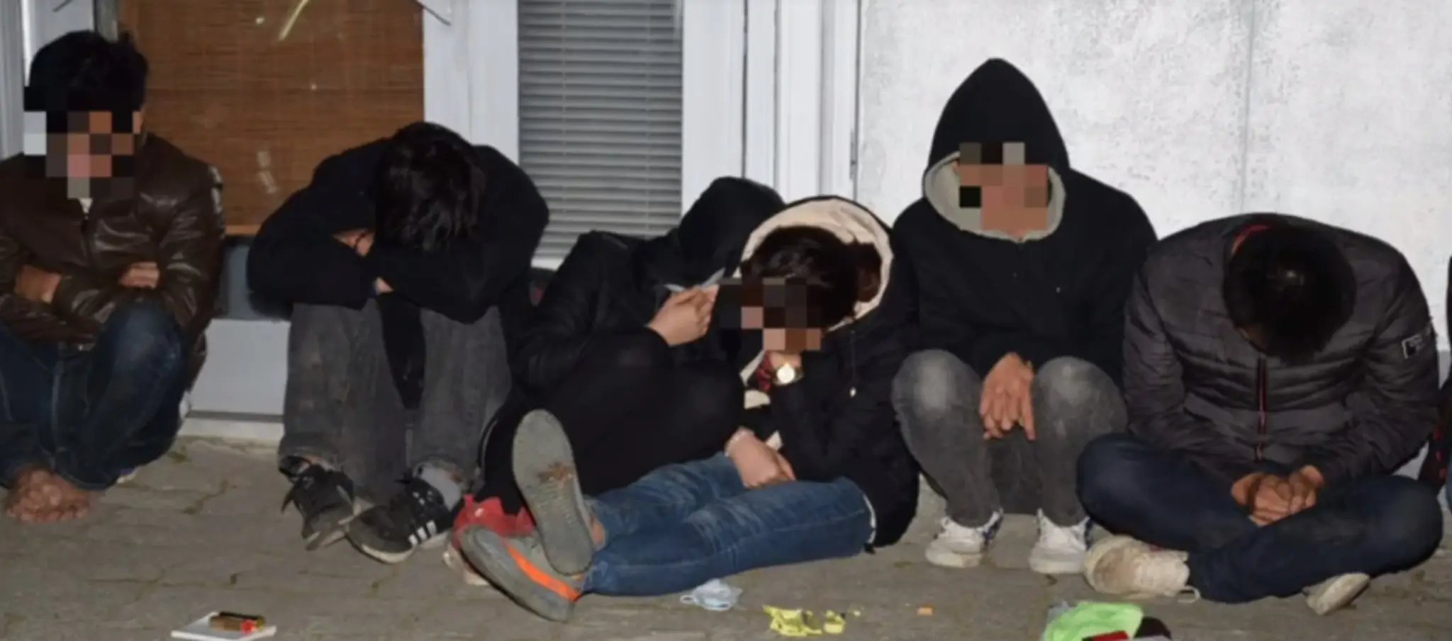 Zadržaní migranti