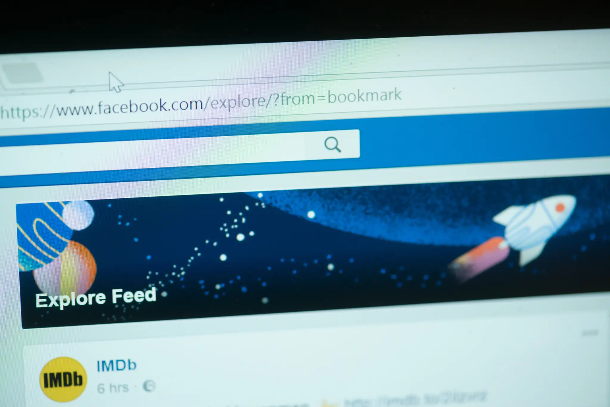 Explore Feed.