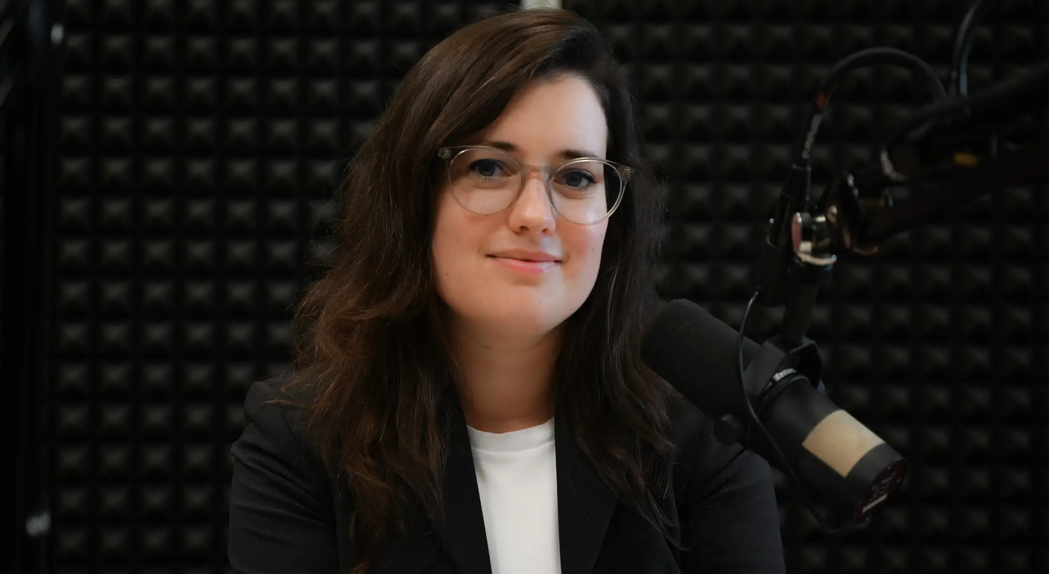 Vedúca podcastovej a video sekcie denníka SME Jana Maťková. 