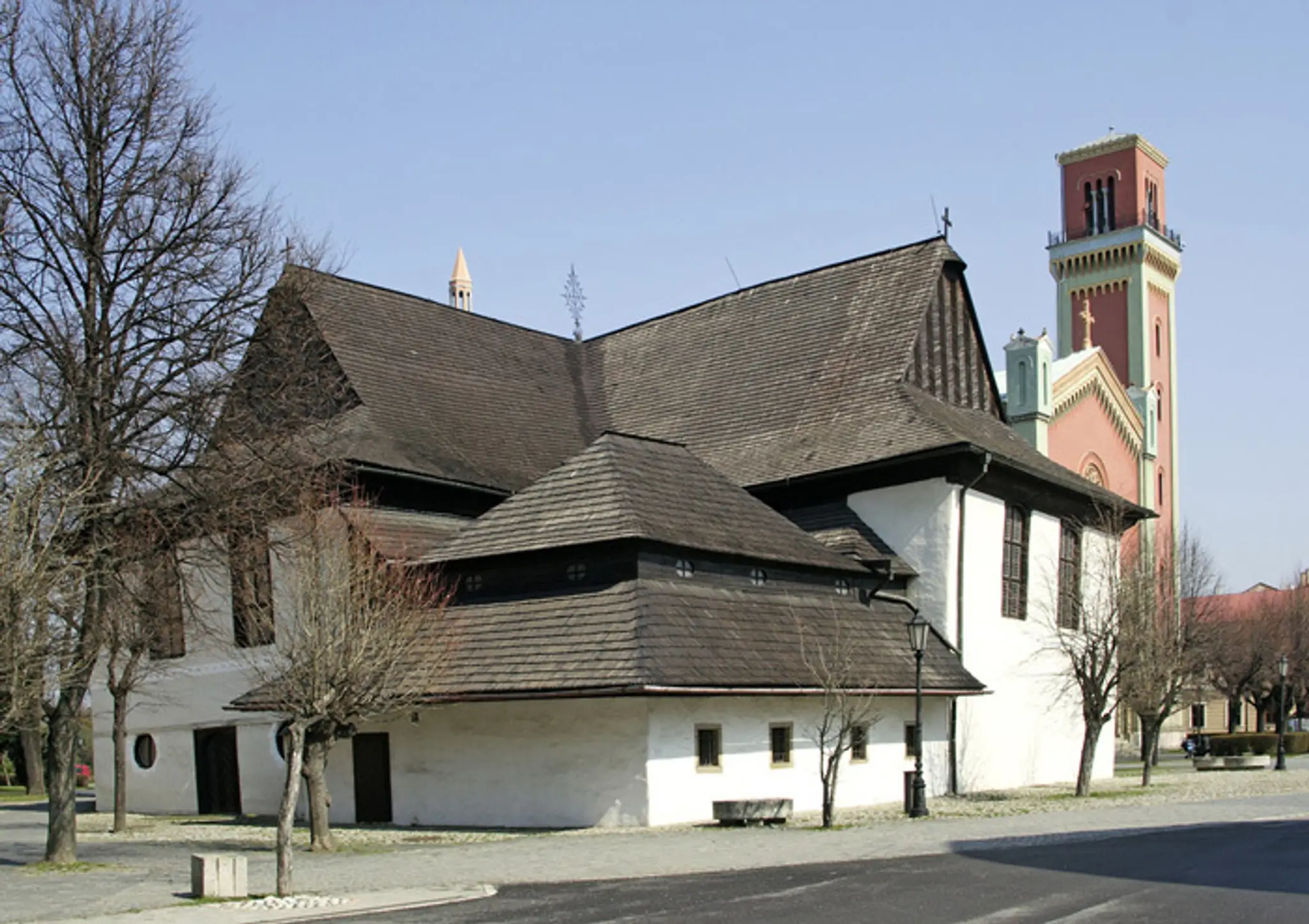 Evanjelický drevený artikulárny kostol  zasvätený sv. Trojici v Kežmarku.
