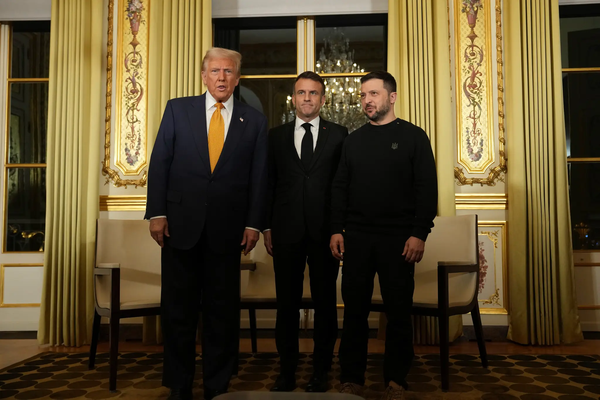 Macron Trump Zelenskyj