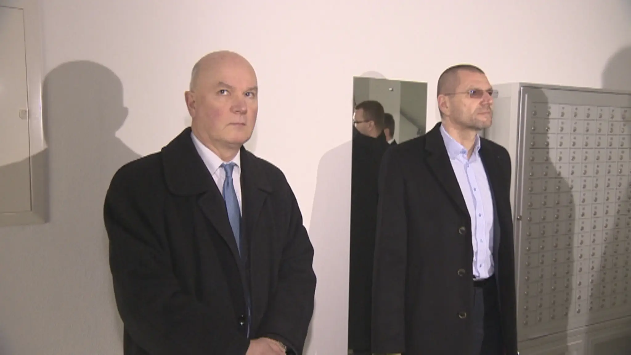 Odsúdení exministri výstavby Marián Janušek a Igor Štefanov.