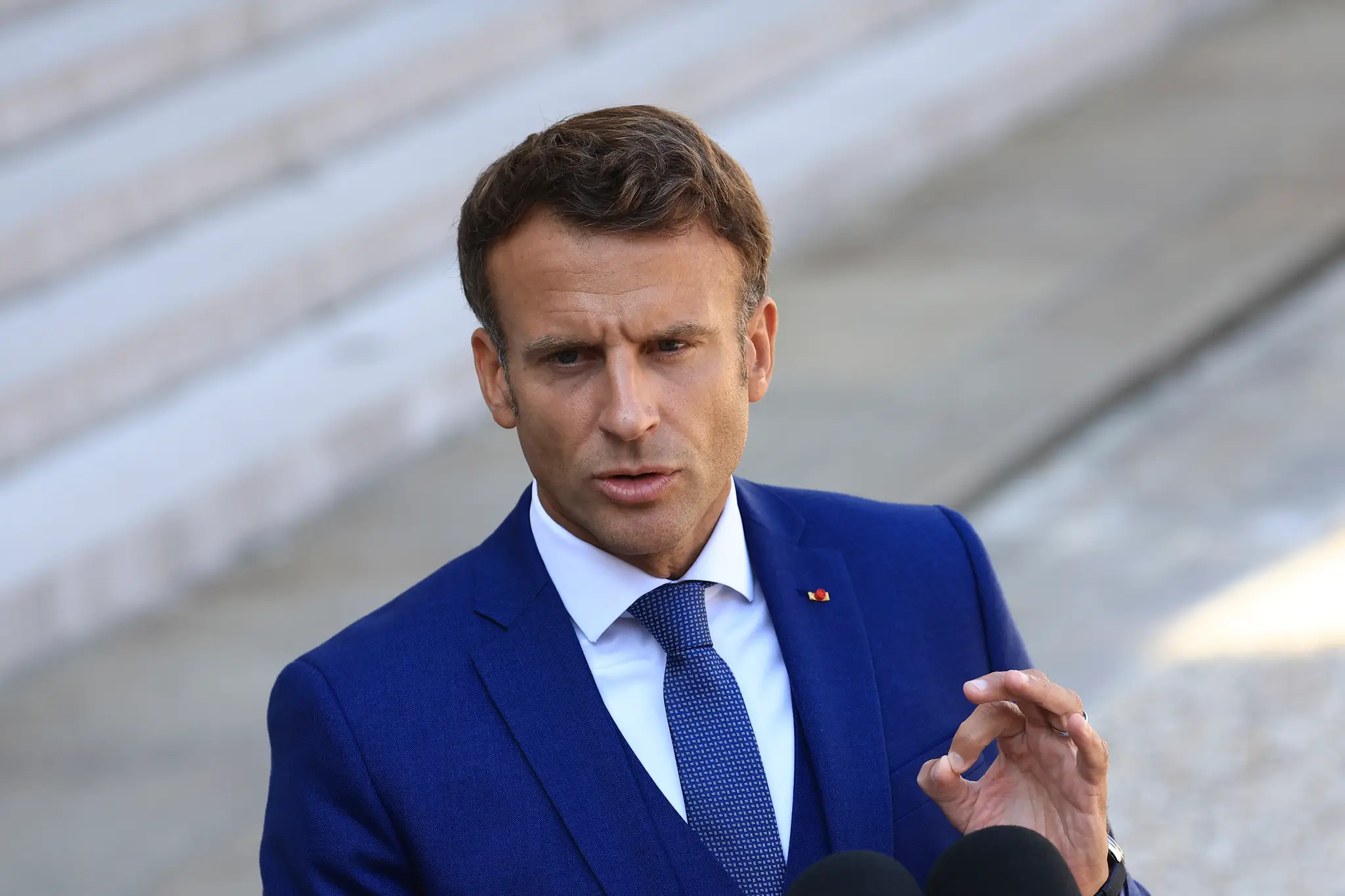 Emmanuel Macron.