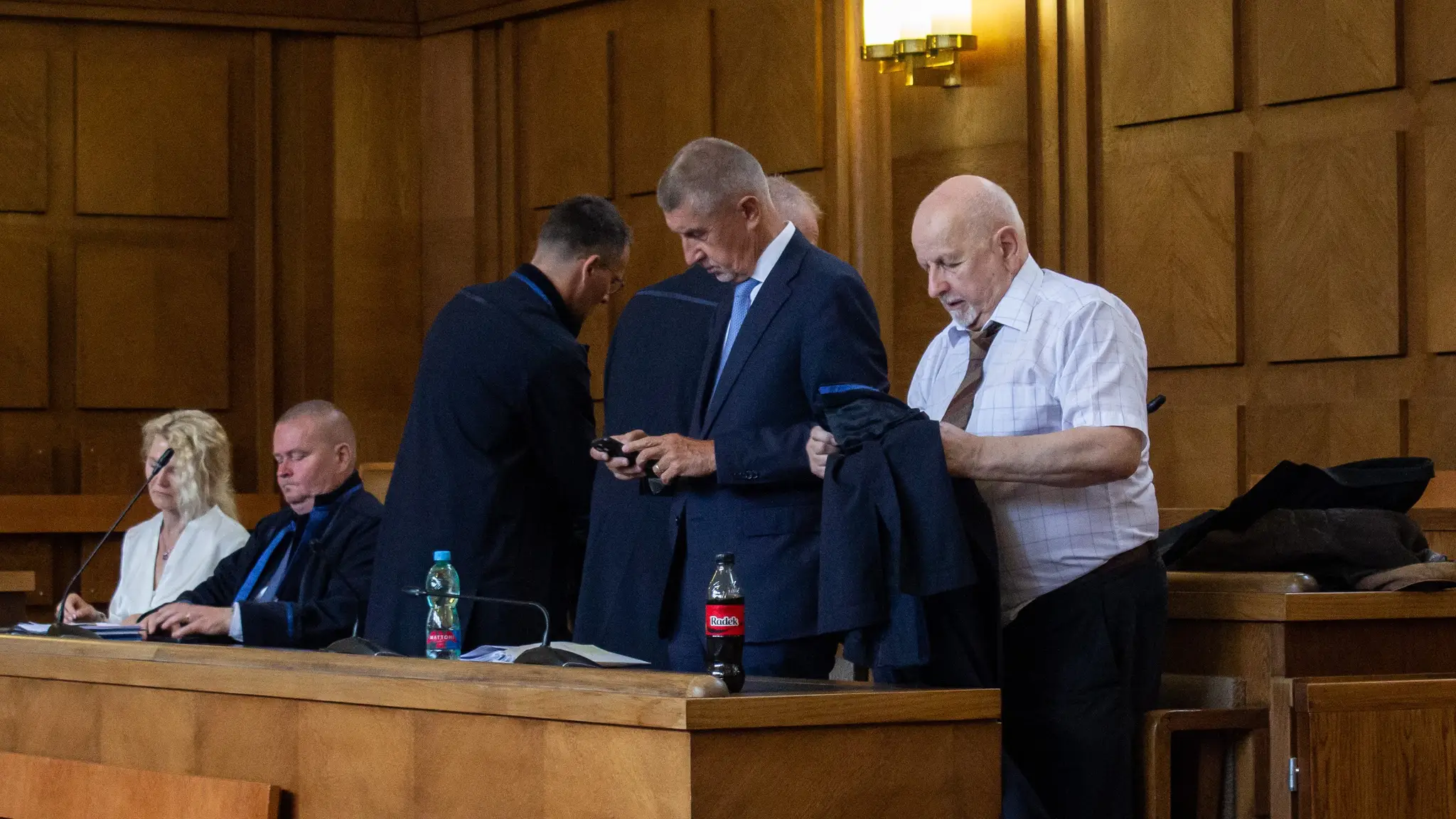 Andrej Babiš na Vrchnom súde v Prahe