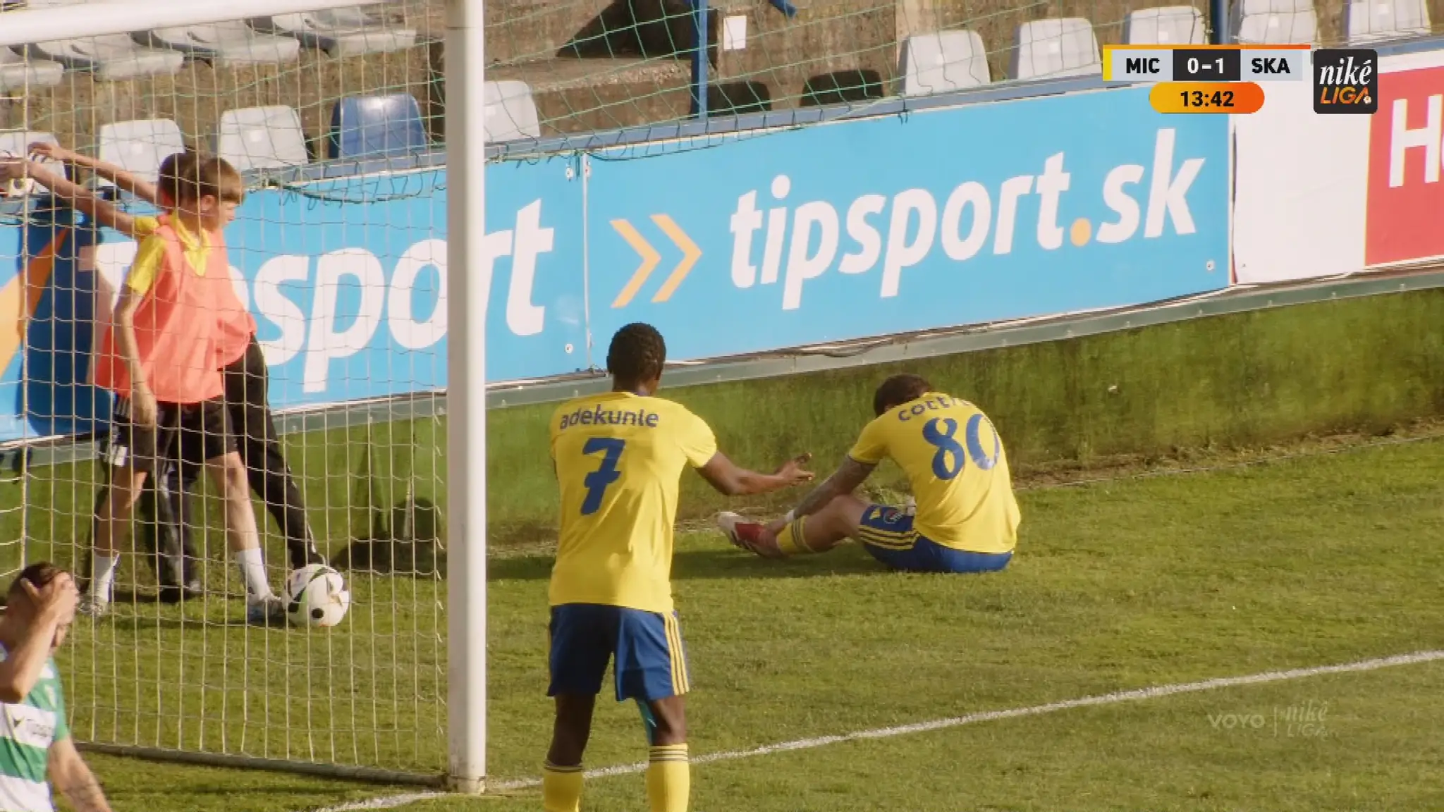Momentka zo zápasu