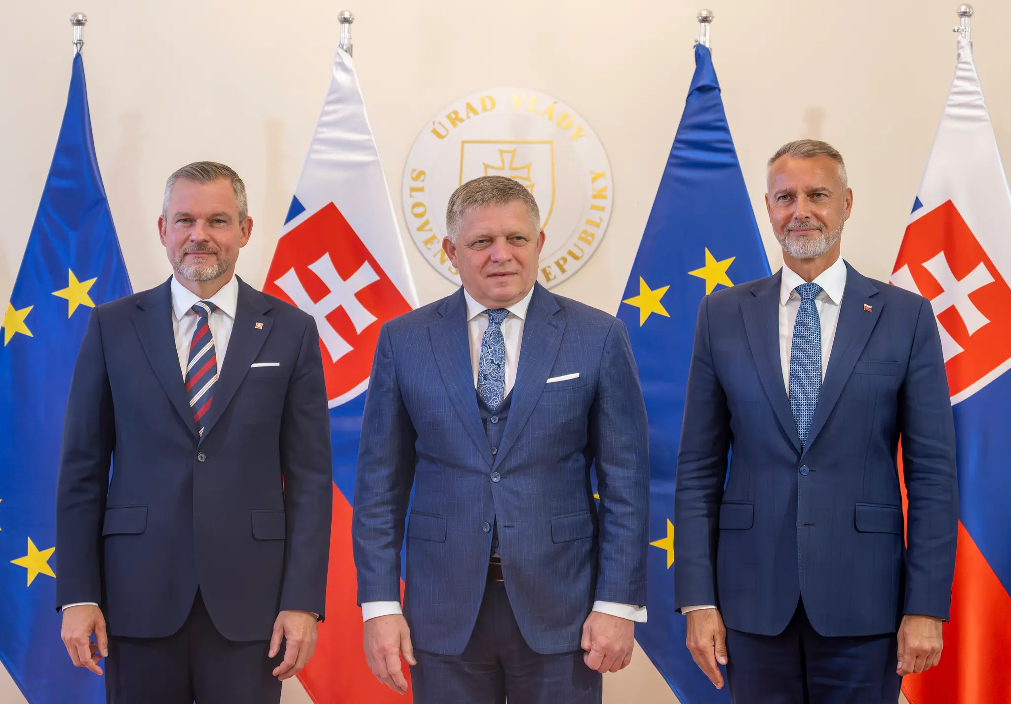 Pracovný obed troch najvyšších ústavných činiteľov.