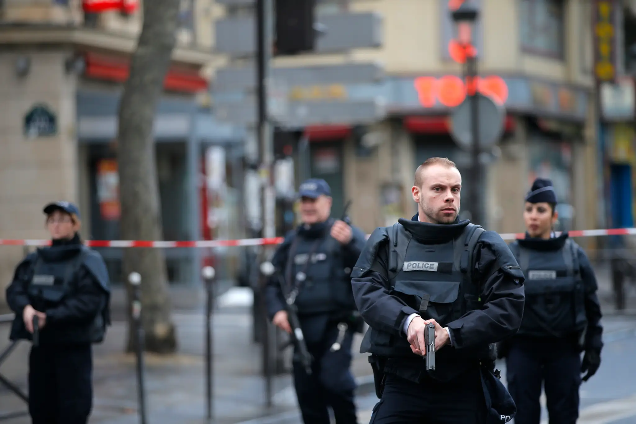 Protiteroristické opatrenia v Paríži (archívne foto).