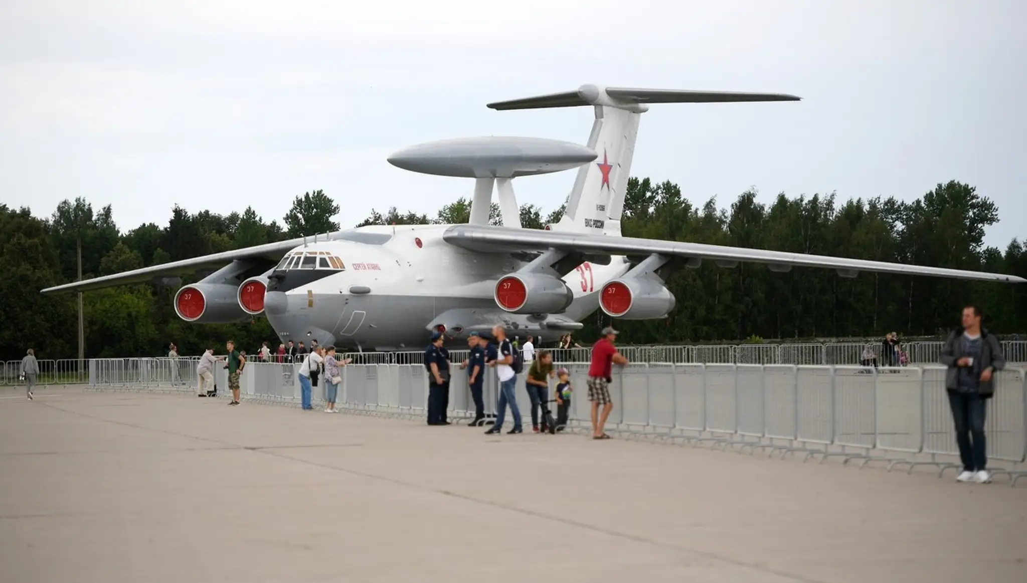 Ruské výzvedné lietadlo Beriev A-50.