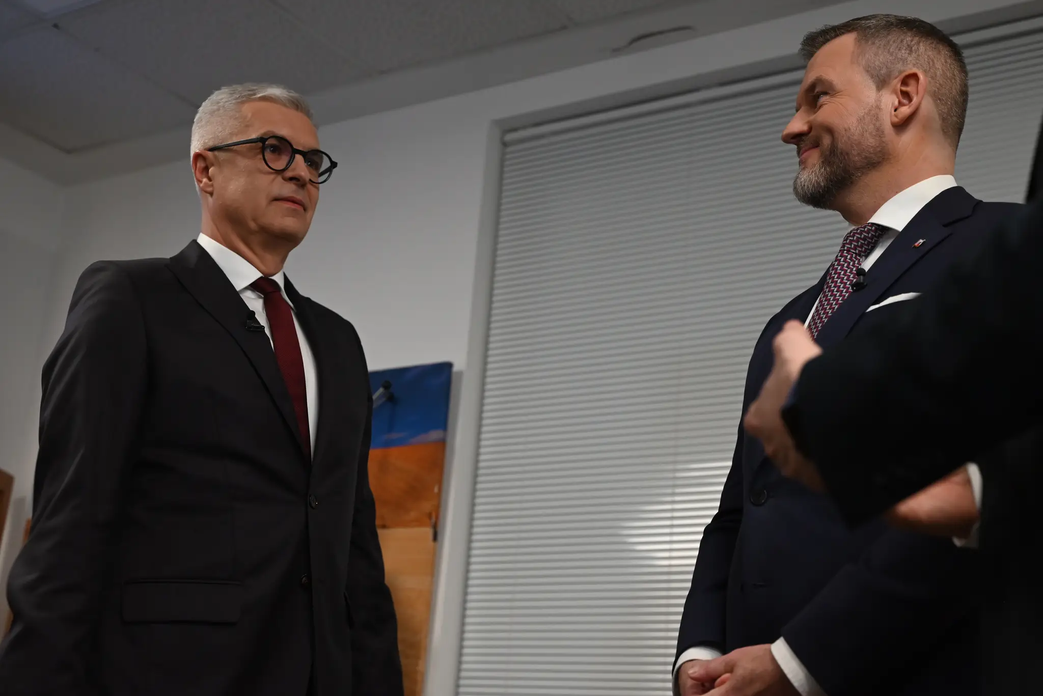 Peter Pellegrini a Ivan Korčok.
