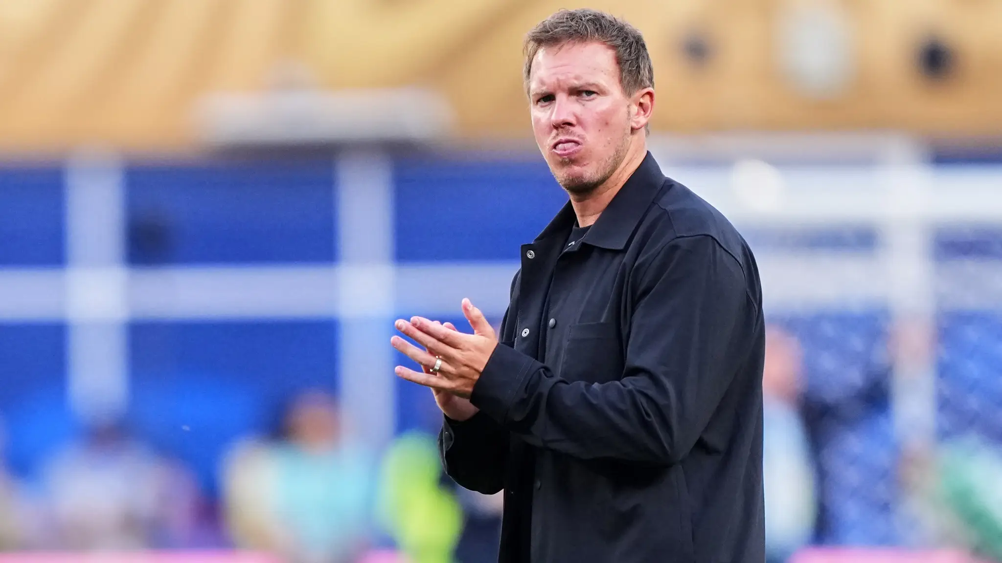 Nemecký tréner Julian Nagelsmann. (cropped)
