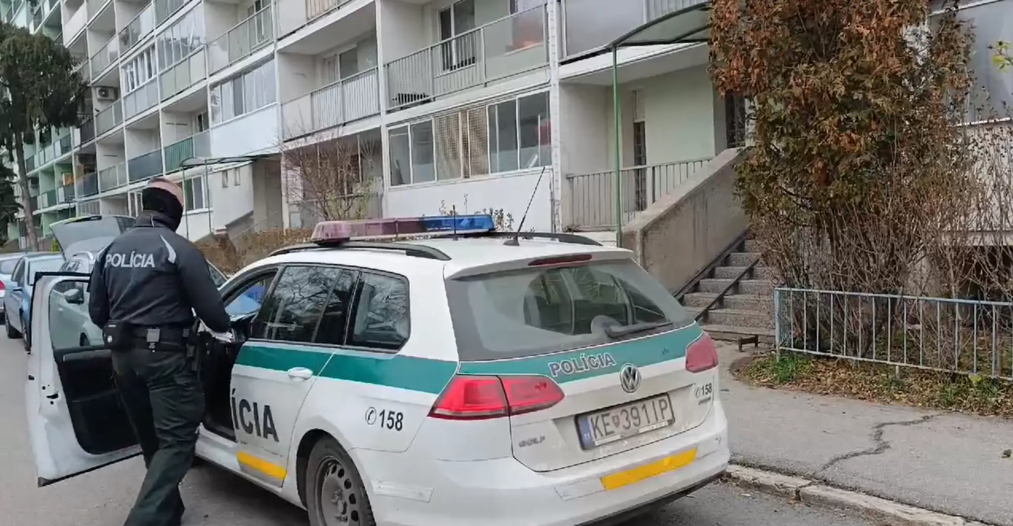 policajne auto
