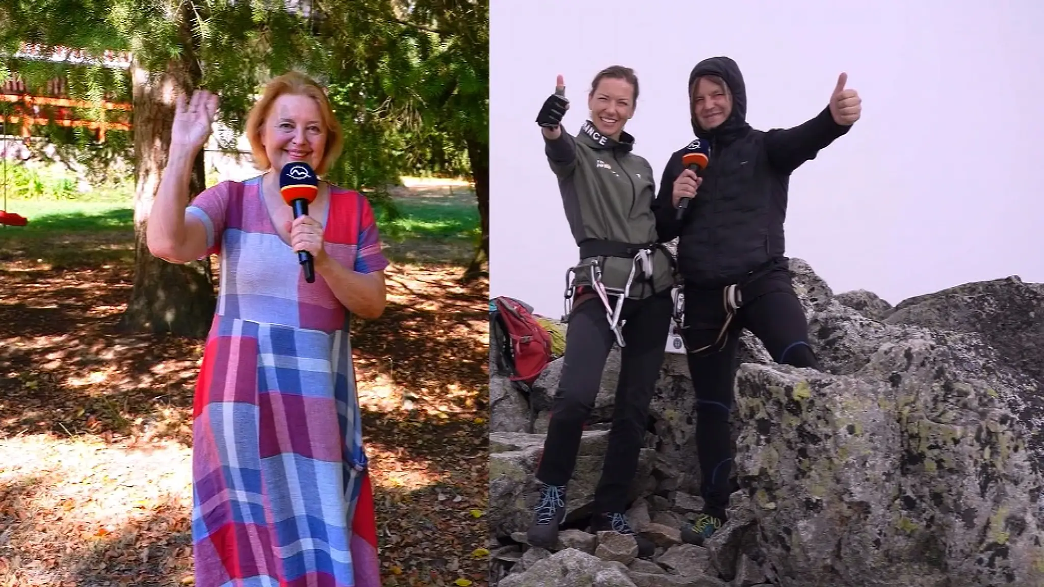 Magda Vášaryová, Ján Tribula a Zuzana Smatanová.