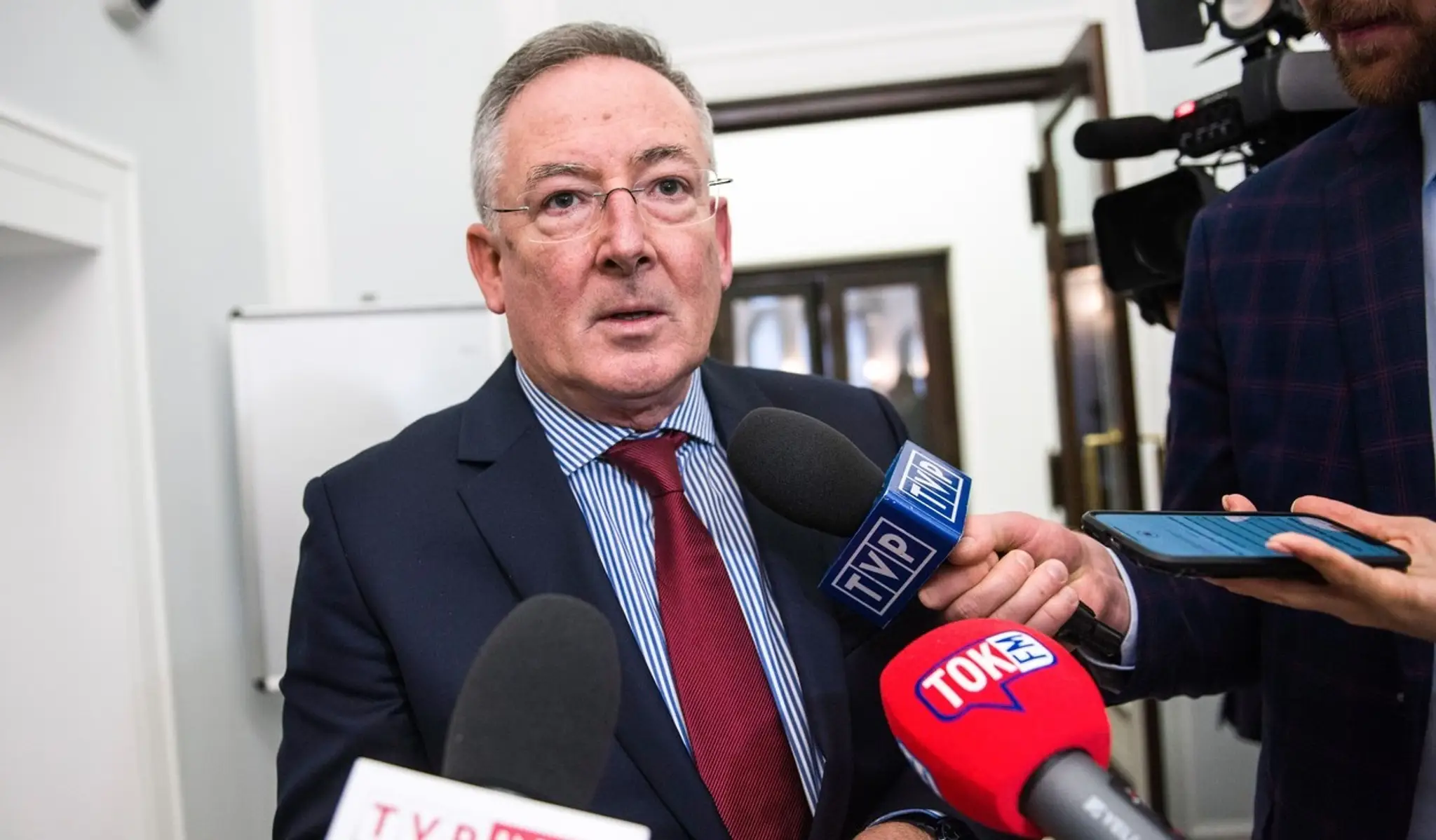Poľský minister kultúry Bartlomiej Sienkiewicz.