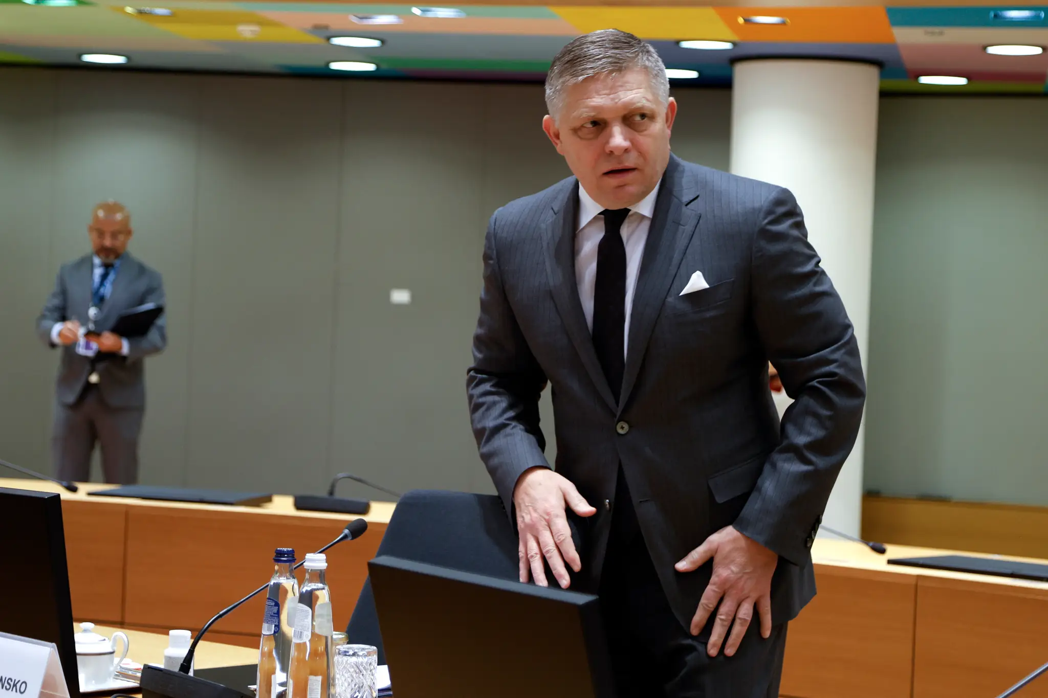 Robert Fico na summite EÚ v Bruseli