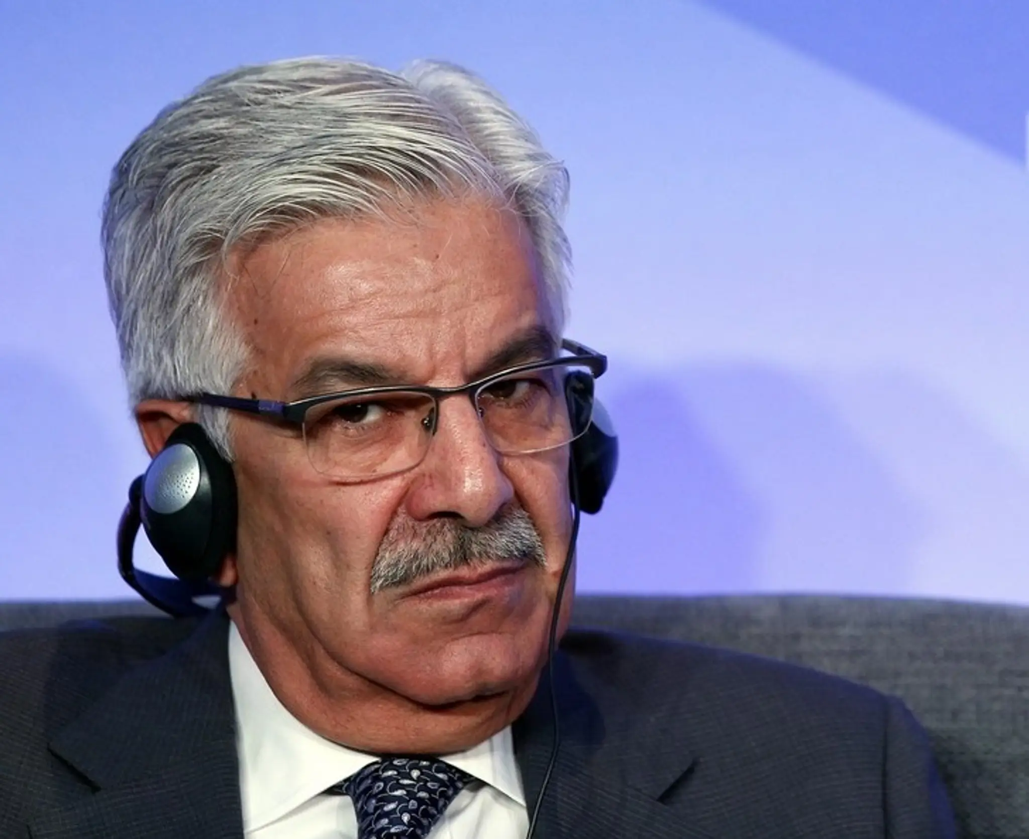 Pakistanský minister obrany Chavádža Ásif.