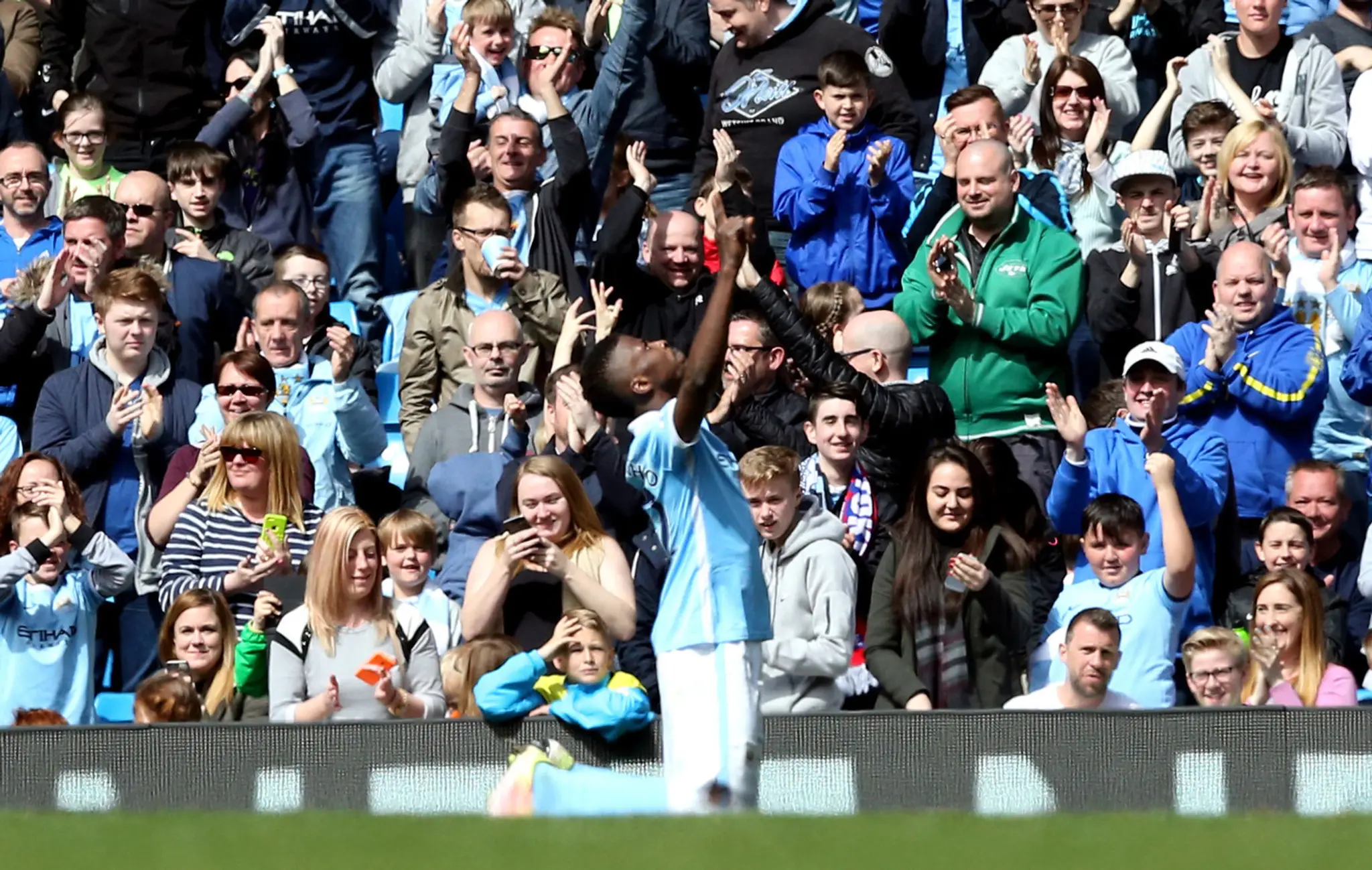 Kelechi Iheanacho sa teší z gólu 