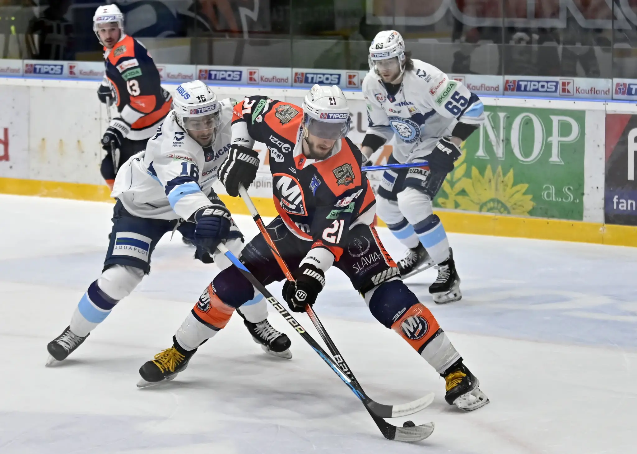 Marko Stacha (Nitra) a  Radovan Puliš (Michalovce)