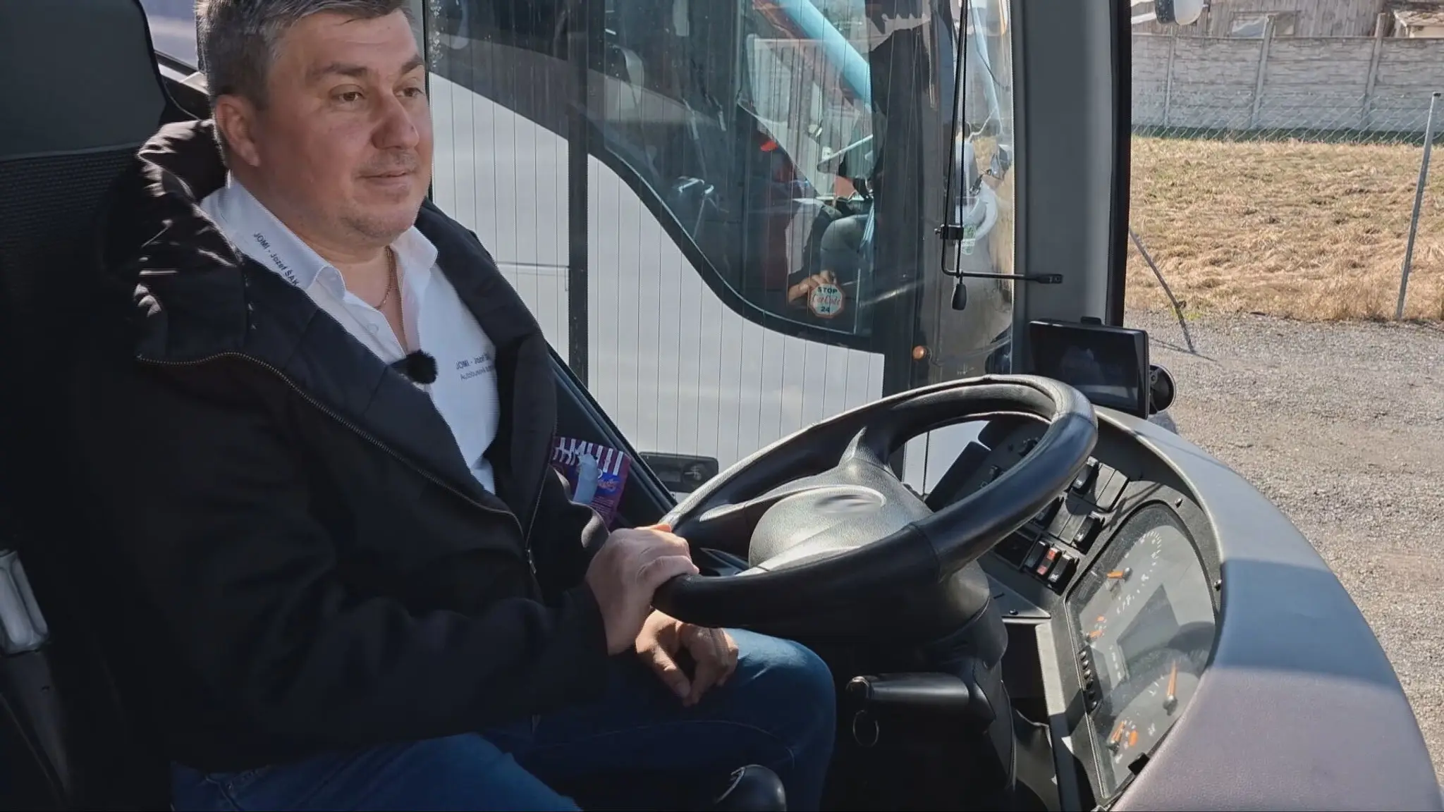 Jozef Šak, autobusový prepravca
