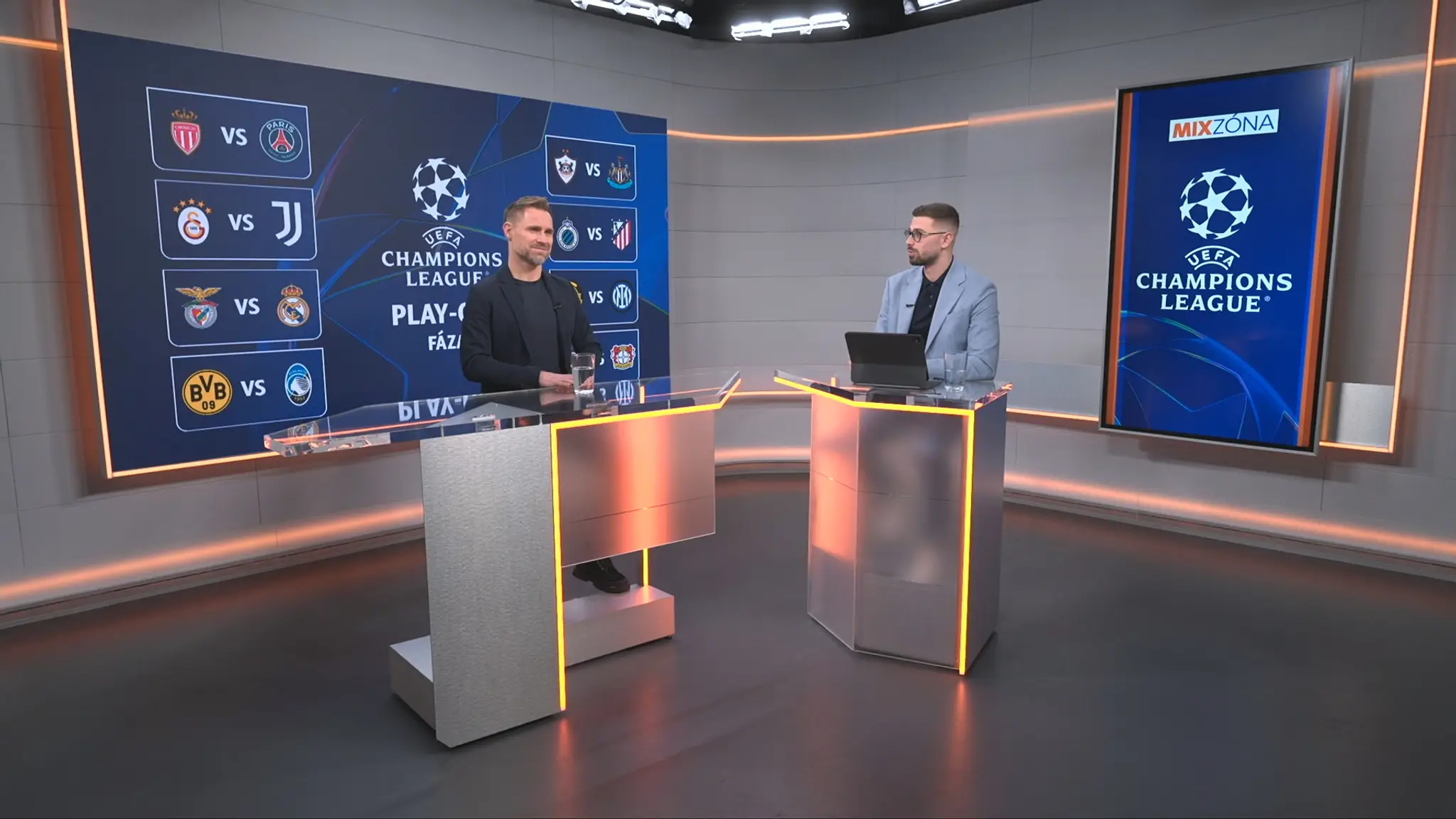 Stanislav Angelovič v štúdiu TN live.