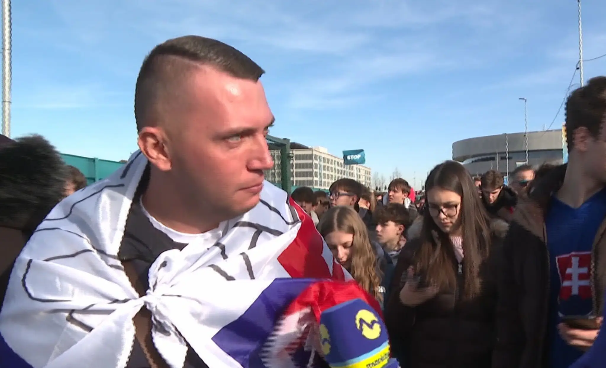 Dojatý fanúšik po zápase s Nemeckom