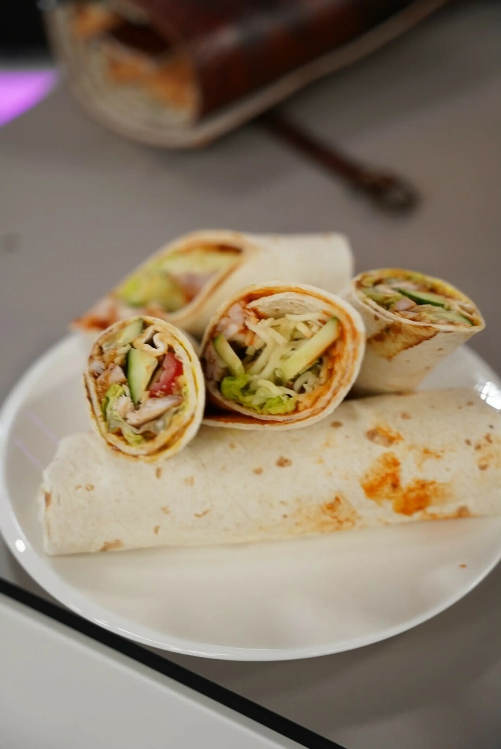Burrito s mäsom.
