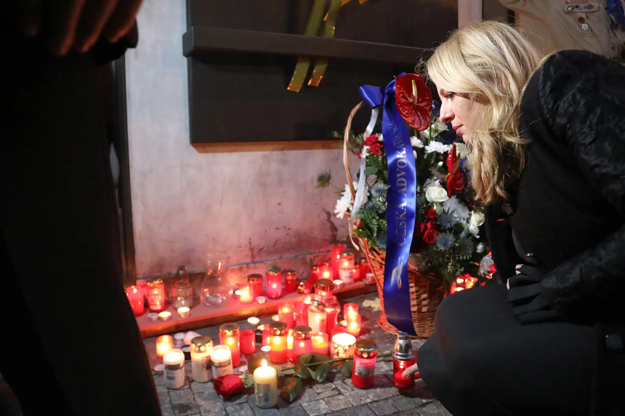Slovenská prezidentka Zuzana Čaputová počas návštevy Prahy.