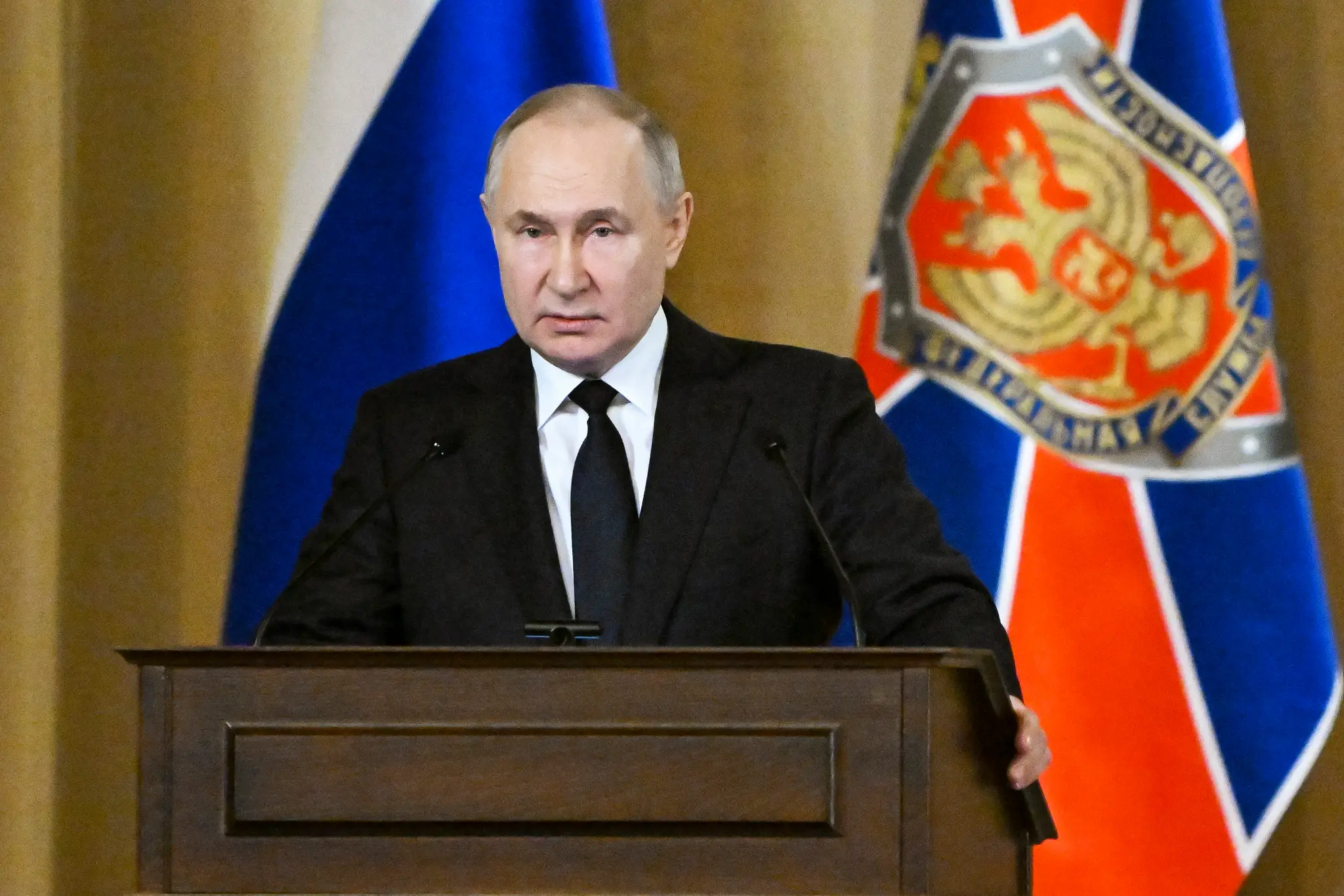 Ruský prezident Vladimir Putin.