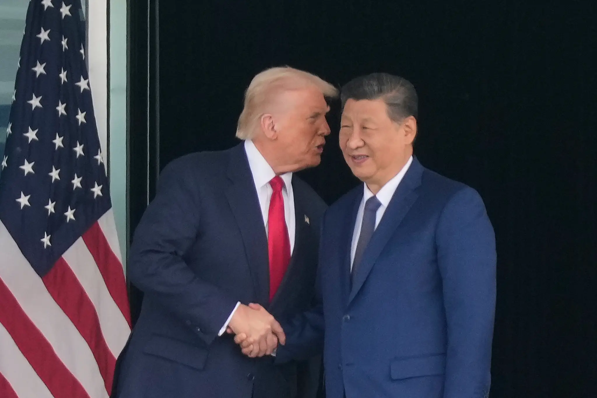 Americký prezident Donald Trump a čínsky prezident Si Ťin-pching.