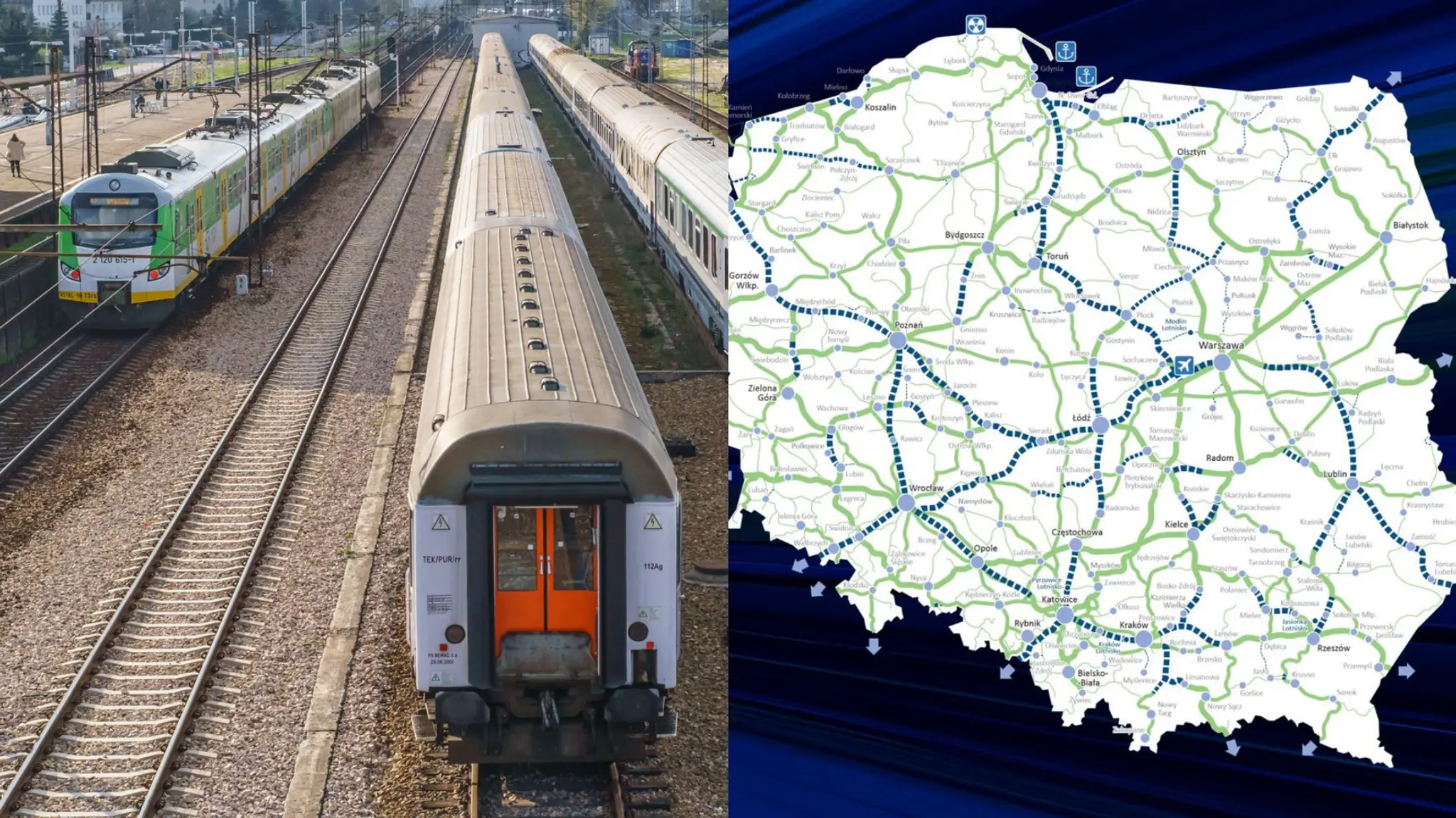 Poľsko investuje 140 miliárd eur do železníc.