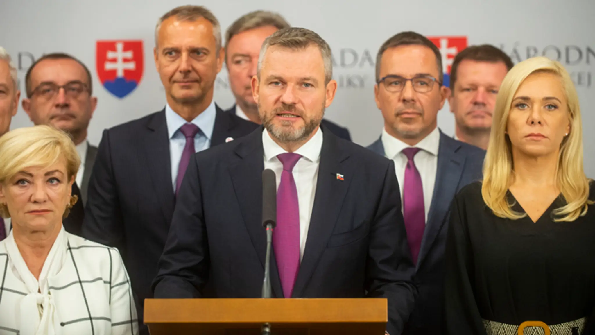 Na snímke nezaradení poslanci Hlasu.