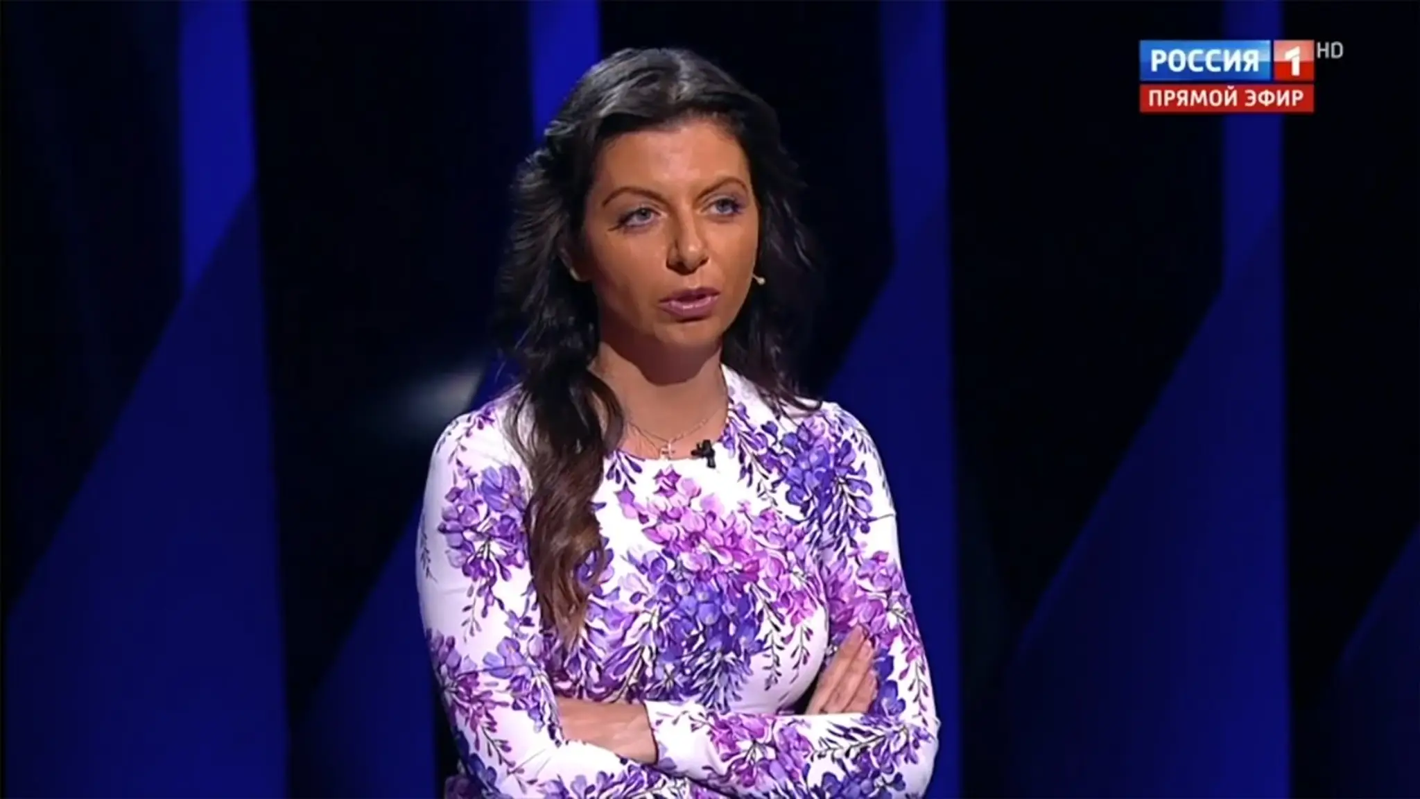 Ruská propagandistka Margarita Simonyan.