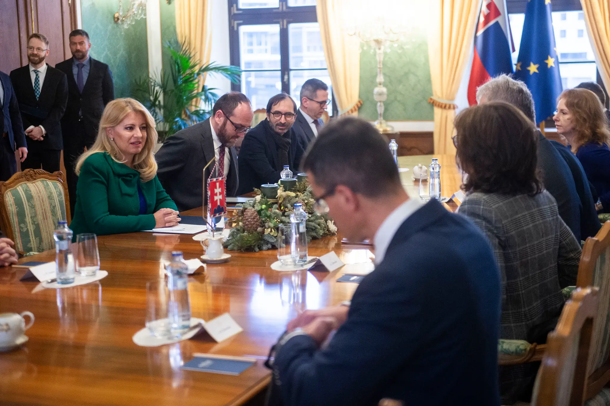 Prezidentka na porade s právnymi expertmi