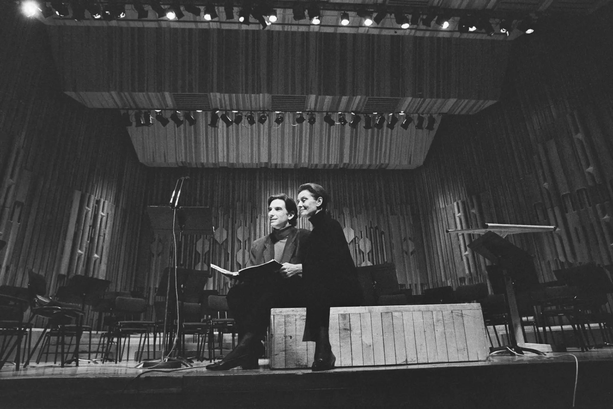 Audrey Hepburn a Michael Tilson-Thomas