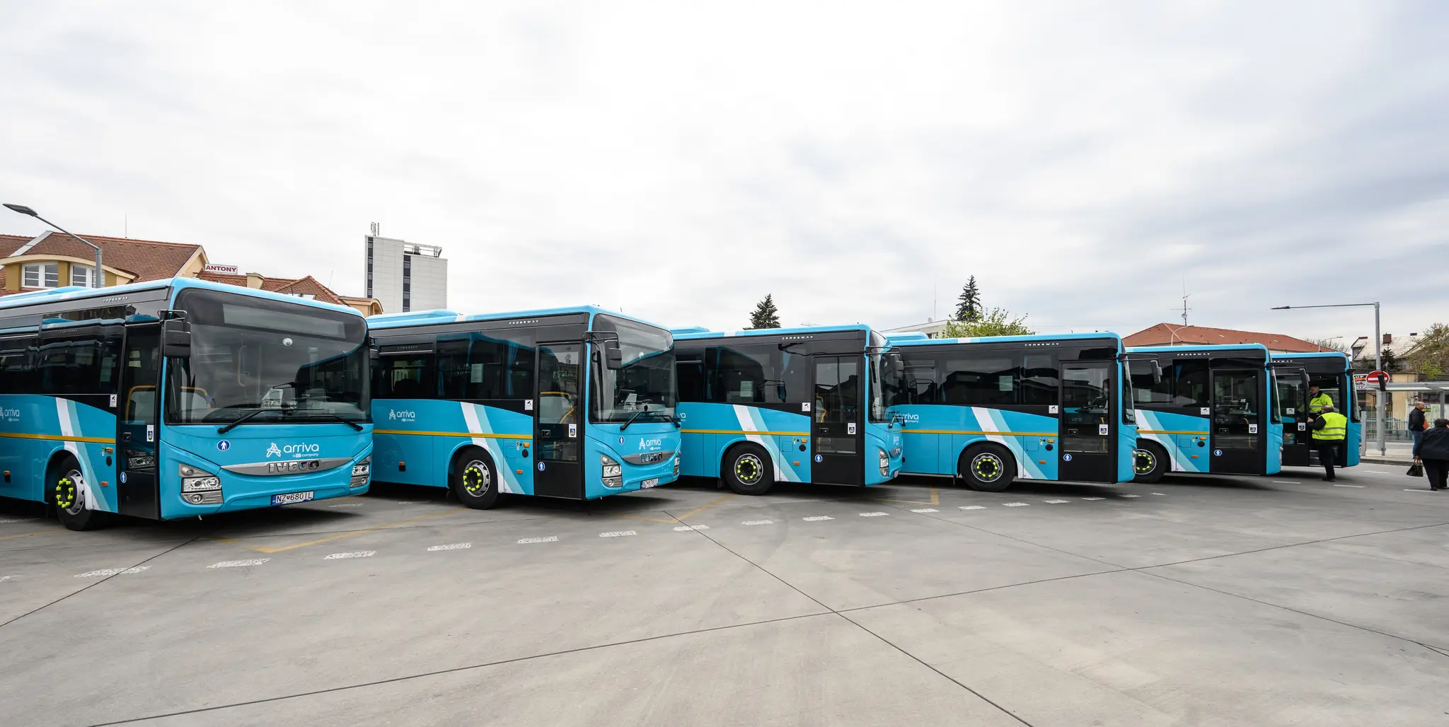 Autobusy spoločnosti Arriva - ilustračná snímka