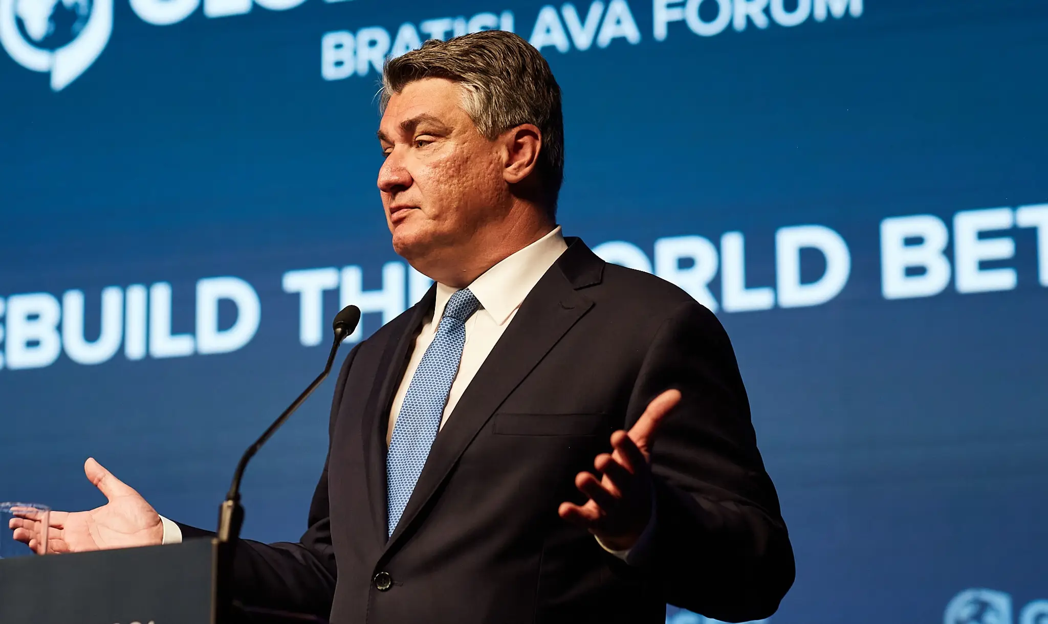 Chorvátsky premiér Zoran Milanovič.