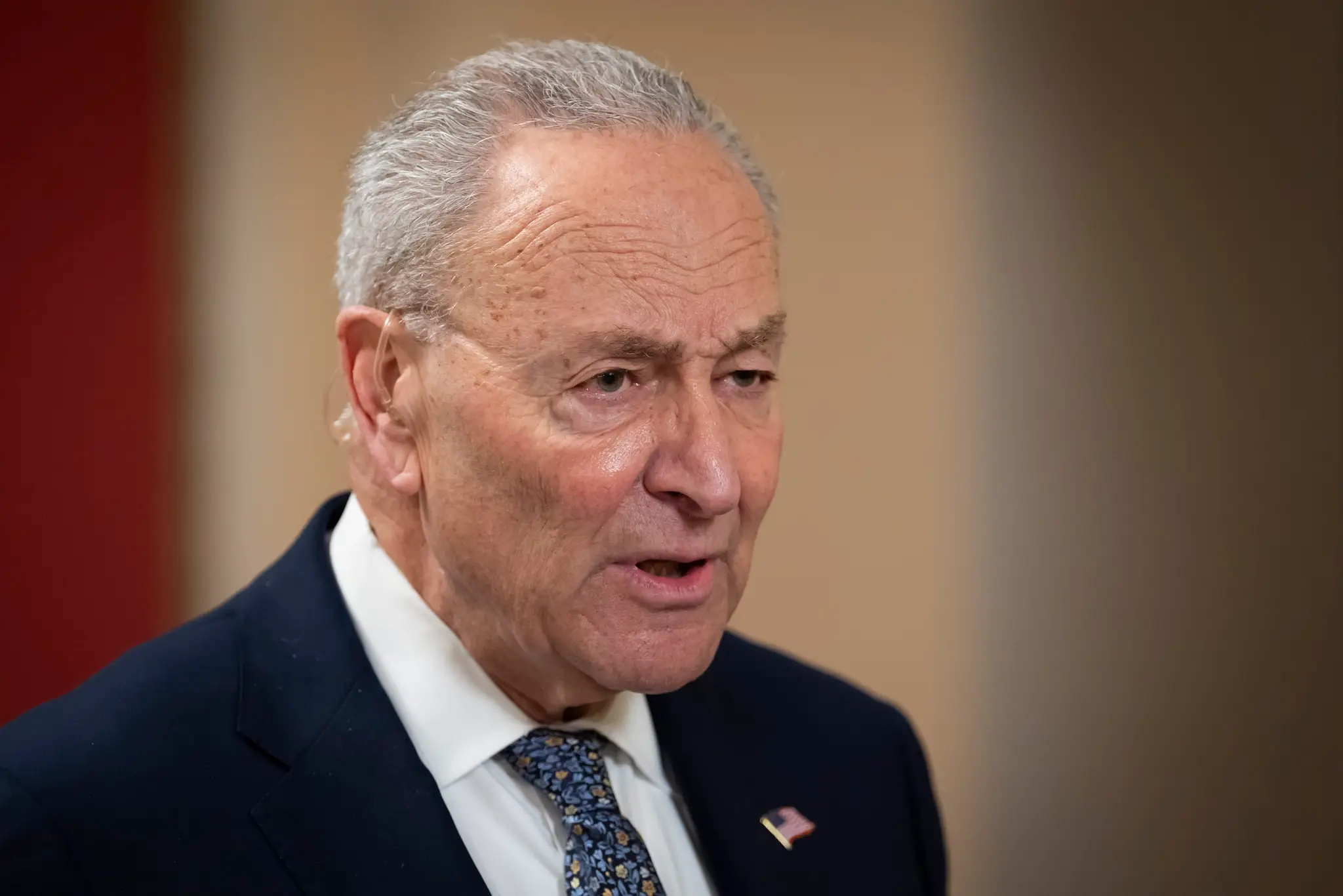 Líder demokratov Chuck Schumer.