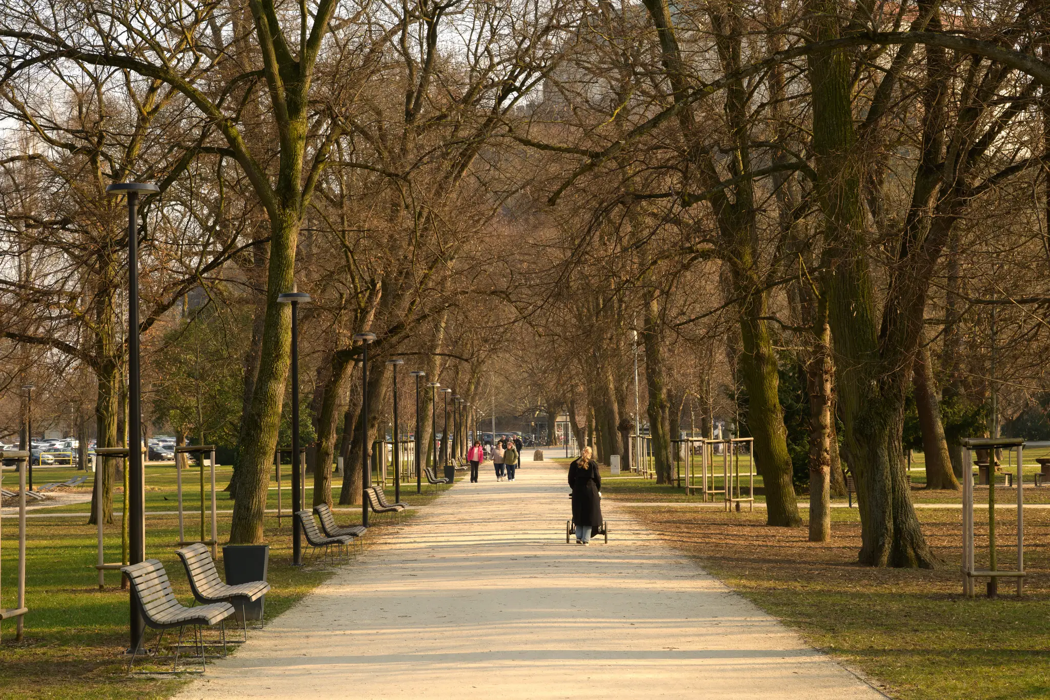 Mestský park Nitra. Ilustračná snímka. 